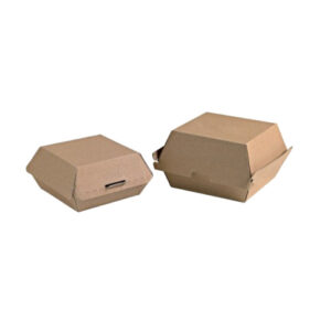 Caja burguer kraft. Take away - envases