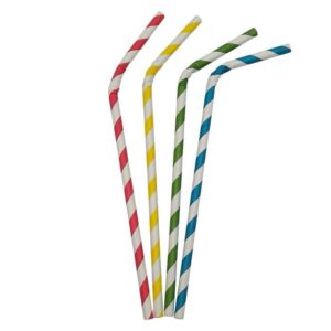 Cañitas flexibles colores