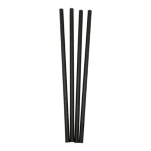 Cañitas rectas negras