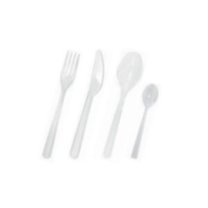 Cubiertos transparentes