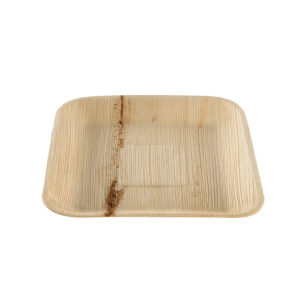 Plato hoja de palma 20 cm