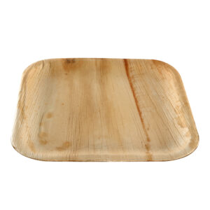 Plato hoja de palma 25 cm