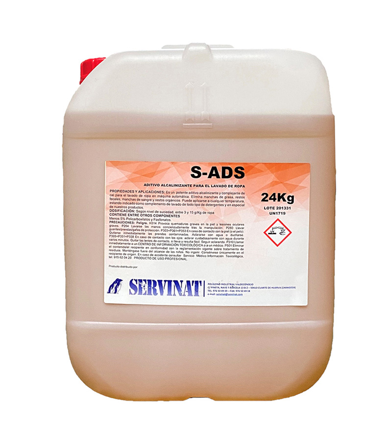 Alcalizante s-ads. Productos de limpieza industrial